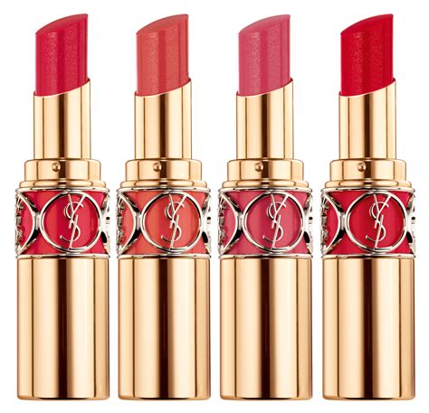 Yves Saint Laurent Rouge Volupté Shine .